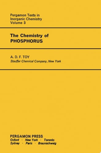 The Chemistry of Phosphorus