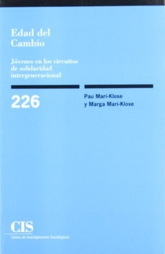 Edad del cambio jóvenes en los circuitos de solidaridad intergeneracional