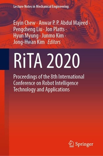RiTA 2020 Proceedings of the 8th International Conference on Robot Intelligence Technology and Applications