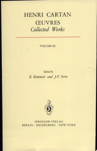 Oeuvres - Collected Works I