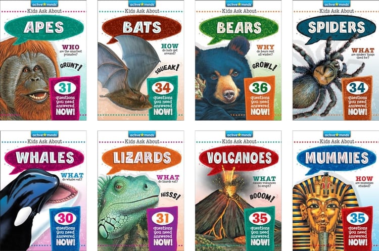 School & Library Active Minds Kids Ask about eBook Series #2