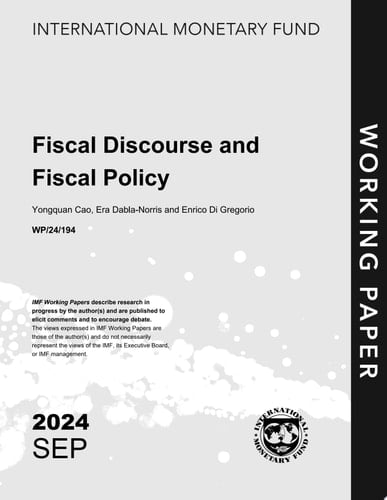 Fiscal Discourse and Fiscal Policy