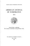 American Journal of Numismatics 3-4 (1991-92)
