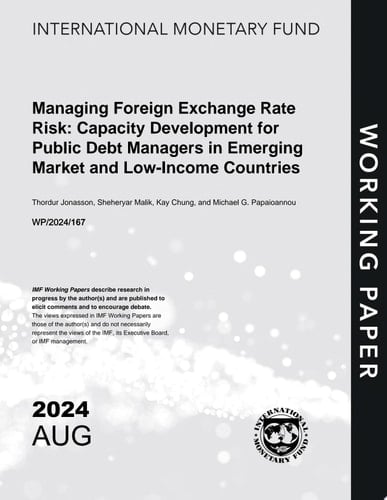 Managing Foreign Exchange Rate Risk: Capacity Development for Public Debt Managers in Emerging Market and Low-Income Countries