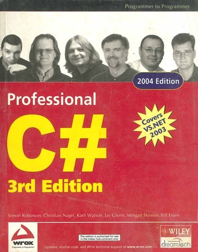 Professional C# 3Rd Ed. (2004 Ed.) (Wrox)