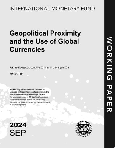 Geopolitical Proximity and the Use of Global Currencies