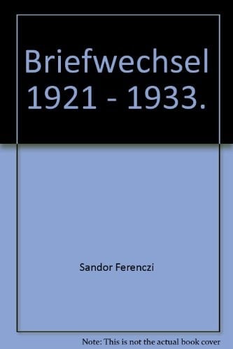 Briefwechsel 1921 - 1933