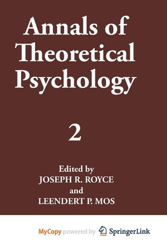 Annals of Theoretical Psychology