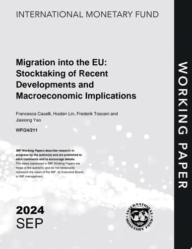 Migration Into the EU: Stocktaking of Recent Developments and Macroeconomic Implications
