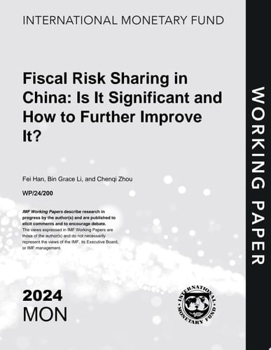 Fiscal Risk Sharing in China: Is It Significant and How to Further Improve It?