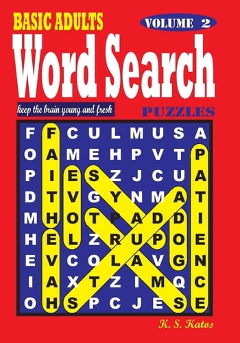 BASIC ADULTS Word Search Puzzles, Vol. 2