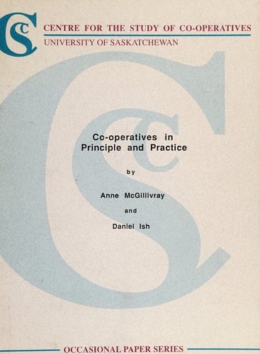 Co-operatives in principle and practice