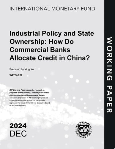 Industrial Policy and State Ownership How Do Commercial Banks Allocate Credit in China?