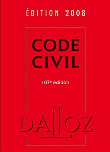 Code civil édition 2008