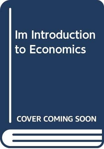 Im Introduction to Economics