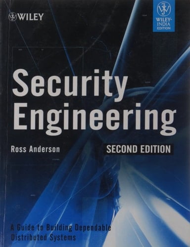 Security Engineering, 2nd Ed
