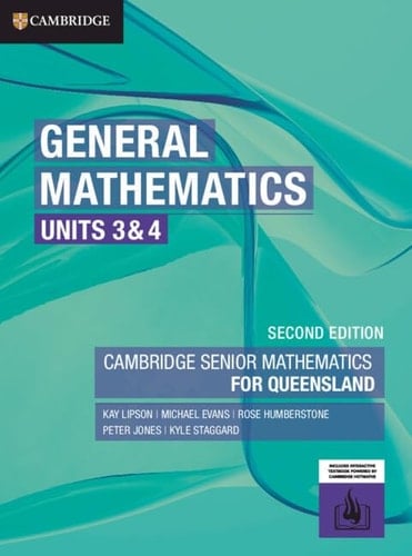 General Mathematics Units 3&4 for Queensland (Essential Mathematics)