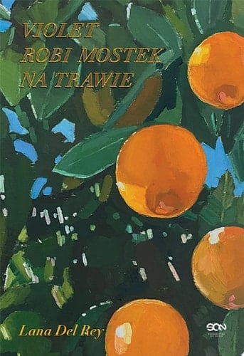 Violet robi mostek na trawie