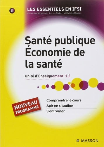Santé publique, économie de la santé : UE 1.2
