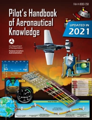Pilot's Handbook of Aeronautical Knowledge FAA-H-8083-25B (Color Print) Flight Training Study Guide