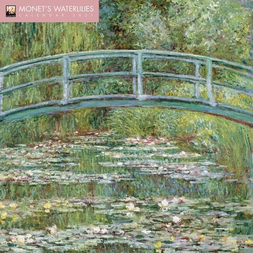 Monet's Waterlilies Wall Calendar 2021 (Art Calendar).