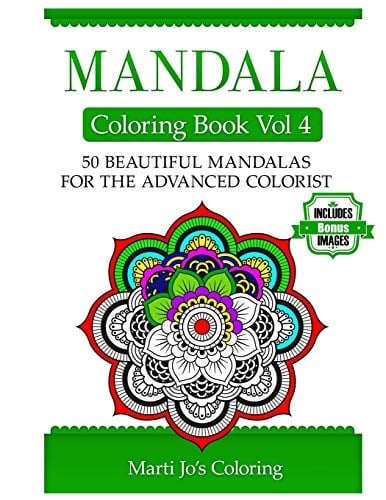 Mandala Coloring Book, Volume 4