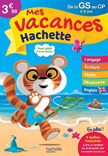 Mes vacances Hachette de la GS au CP