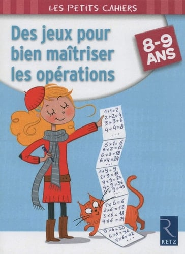 Des jeux pour bien maîtriser les opérations 8-9 ans