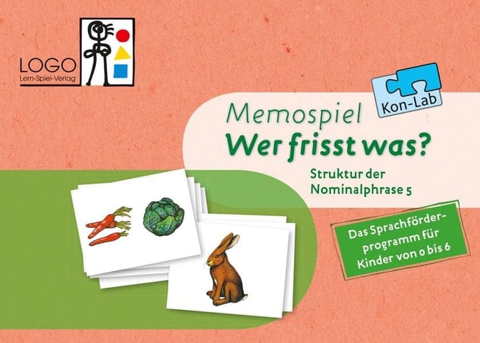 Memospiel Wer frisst was?