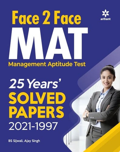 Face To Face MAT With 25 Years Solved Papers 2022