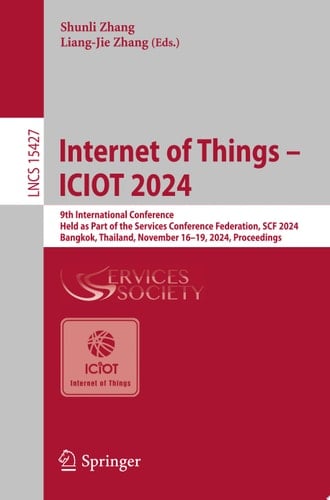 Internet of Things – ICIOT 2024