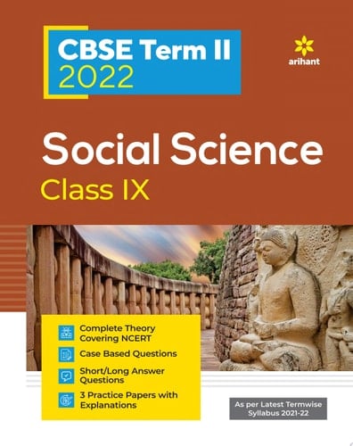 Arihant CBSE Social Science Term 2 Class 9 for 2022 Exam (Cover Theory and MCQs)