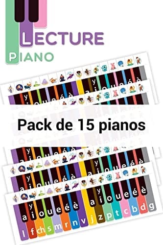 Outil piano Pack de 15