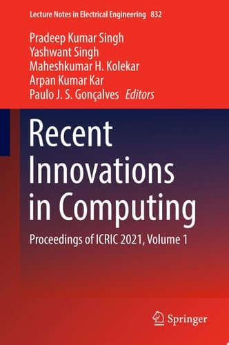 Recent Innovations in Computing