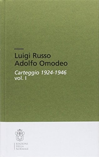 Carteggio, 1924-1946