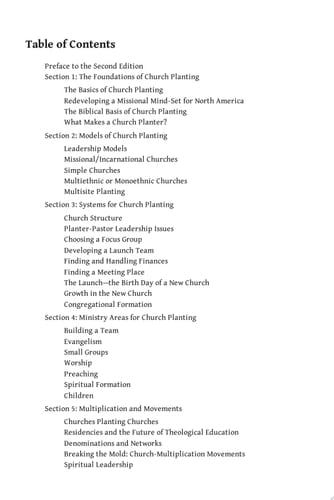 Planting Missional Churches