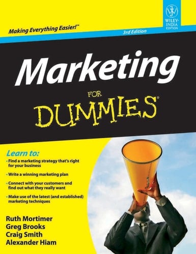 Marketing For Dummies, 3Rd Edition