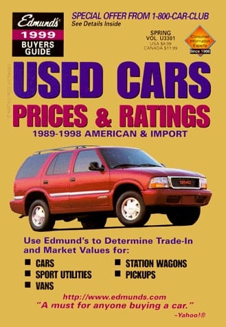 Edmund's Used Cars Spring 1999