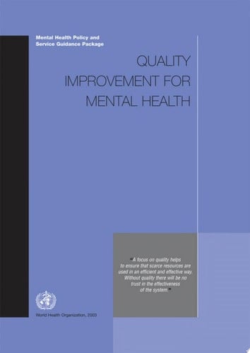 Quality Improvement for Mental Health