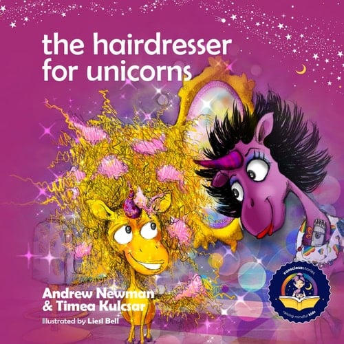 The Hairdresser for Unicorns Reminding Kids That Their Beauty Comes from Within