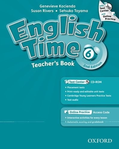 English Time: 6: Teacher's Book with Test Center and Online Practice