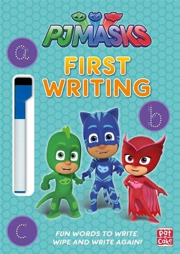 First Writing Wipe Clean: Get ready to write with the PJ Masks!