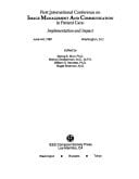First International Conference on Image Management and Communication in Patient Care Implementation and Impact : June 4-8, 1989, Washington