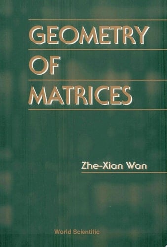 Geometry Of Matrices: In Memory Of Professor L K Hua (1910 – 1985)