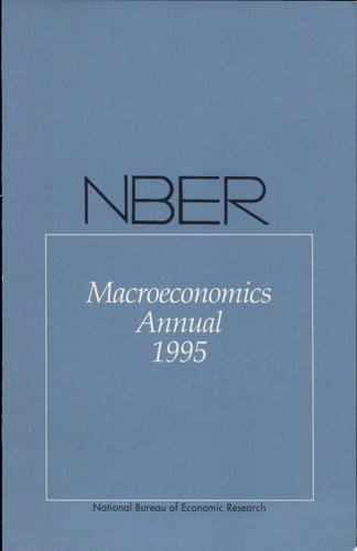 NBER Macroeconomics Annual 1995