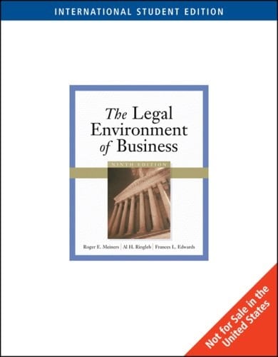 Ise Legal Environment of Bus
