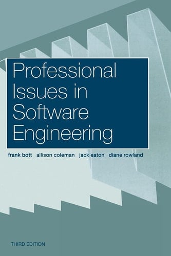 Professional Issues in Software Engineering