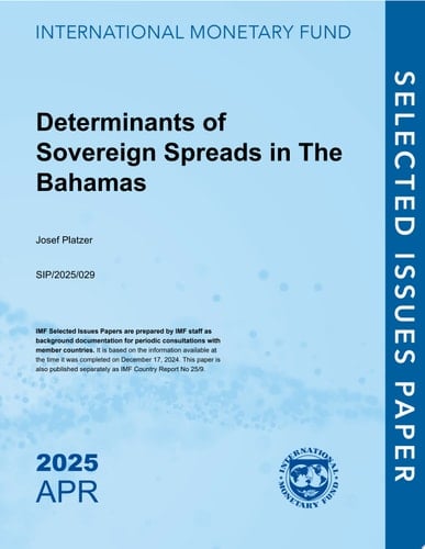 Determinants of Sovereign Spreads in The Bahamas