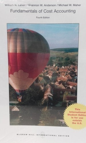 Sw: Fundamentals Of Cost Accounting With Connect Plus Card For The Vu