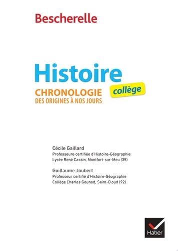 Bescherelle Histoire collège